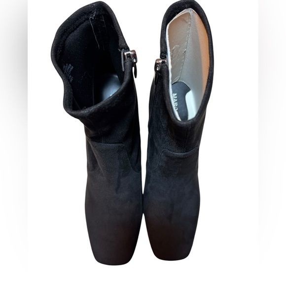 Marc Fisher Needit Faux Suede Ankle Boots - Picture 5 of 11